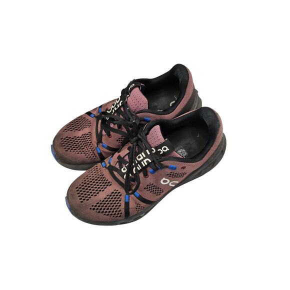ON Cloudsurfer 'Black Cobalt' Running Shoes Women’s Size 10.5 Purple - Picture 2 of 8